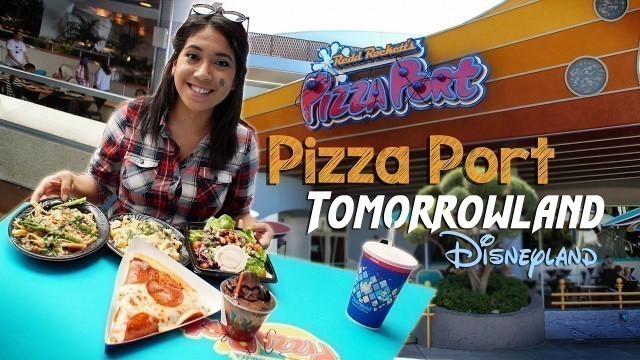 'Delicious Pizza Port at Disneyland!'