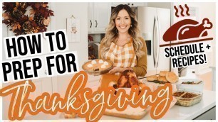 'HOW TO PREP THANKSGIVING DINNER @Brianna K  THANKSGIVING RECIPES COOK WITH ME + HOMEMAKING TIPS!'