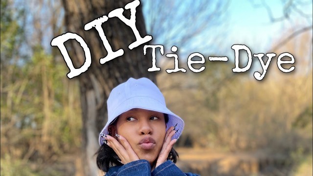 'DIY Tie-Dye With Food Coloring || South African