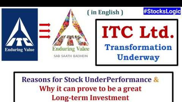 'ITC Ltd. - Logical Views || FMCG giant in the making || Highly Undervalued || (in English)'