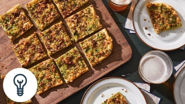 Jim Lahey's 5-Ingredient Zucchini Pizza | Genius Recipes