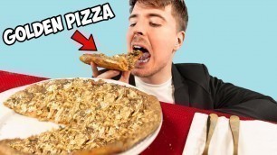 'I Ate A $70,000 Golden Pizza'
