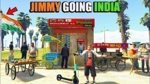 'JIMMY GOING INDIAN STREET FOOD MARKET | GTA 5 