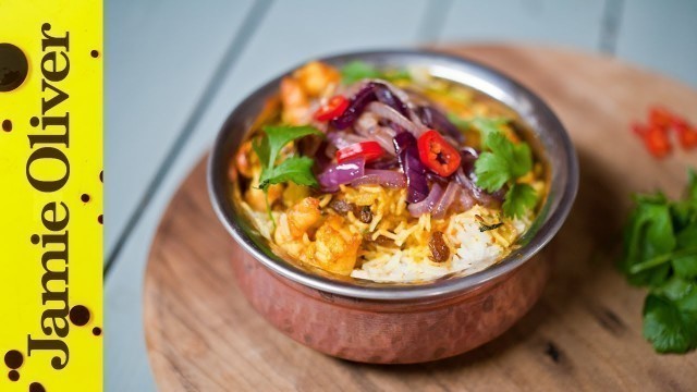 'Prawn Biryani with Sortedfood'