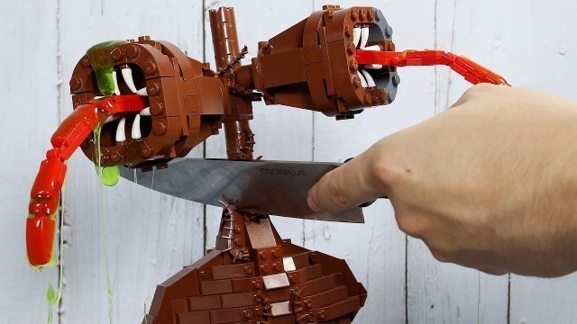 'LEGO SIREN HEAD | Stop Motion Cooking & ASMR 4K'