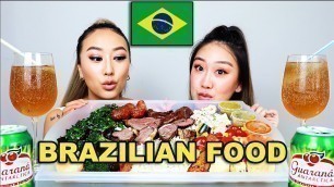 'BRAZILIAN FOOD MUKBANG 