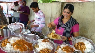 'Happy to Serve You | Cheapest Roadside Unlimited Meals | #StreetFood'