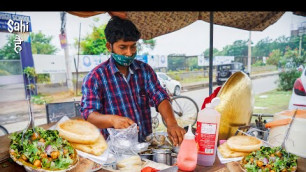 '₹ 15 Only | NH 5 Famous CYCLE Wale CHOLE KULCHE | Street Food India'