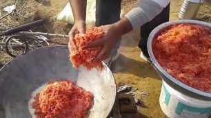 '#Gajar ka halwa // BEST INDIAN DESRET // PREPARED BY ME // AT Weekend FooD Safari.'