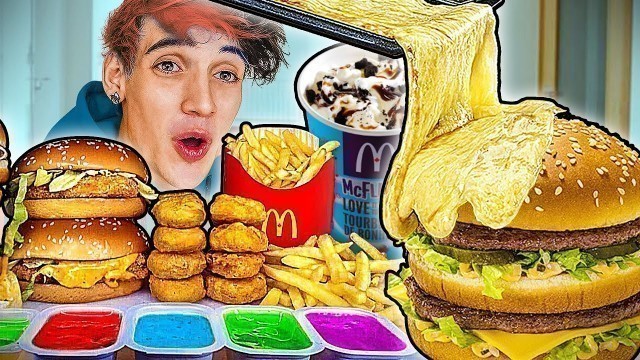 'LIFE HACKS y SECRETOS de McDonalds challenge de comida'