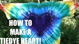 'TIE DYE HEART TUTORIAL | @spvcecaseillustration #tiedye'