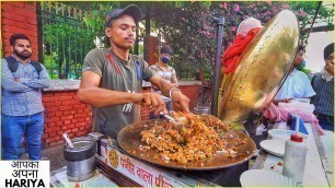 'Uttar Pradesh Famous Chana Masala Chaat in Punjab Rs 10/- Only | Indian Street Food'