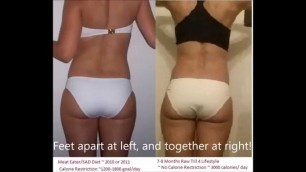 'Quick Before & After Pictures on 8 Months Raw Till 4 Vegan Lifestyle'