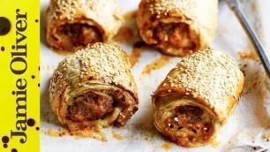 'Cheats Sausage Roll | Jamie Oliver'