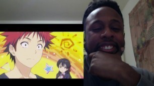 'Food Wars -- English dub funny  moments!! Part 2 REACTION'