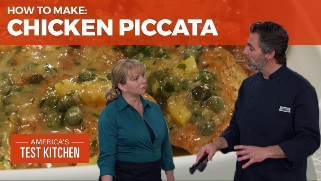 'How to Make Lemony Chicken Piccata'