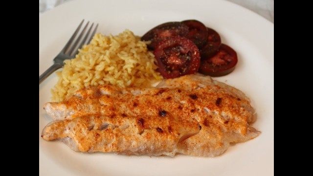 'BBQ Broiled Red Snapper -- Fish Recipe for People Who Don\'t Like Fish'