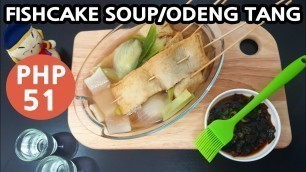 'Korean Street Food: Odeng/Eomuk Tang/Fishcake Soup | Cooking Recipe, K-Food, How to cook, 4M'