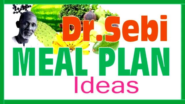 Dr Sebi Meal Plans | Vegetarian Meal Plans | DETOX w/ALKALINE FOODS