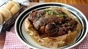 'Paper Pork - Slow Roasted Pork Shoulder Cooked in Parchment - Pulled Pork Recipe'