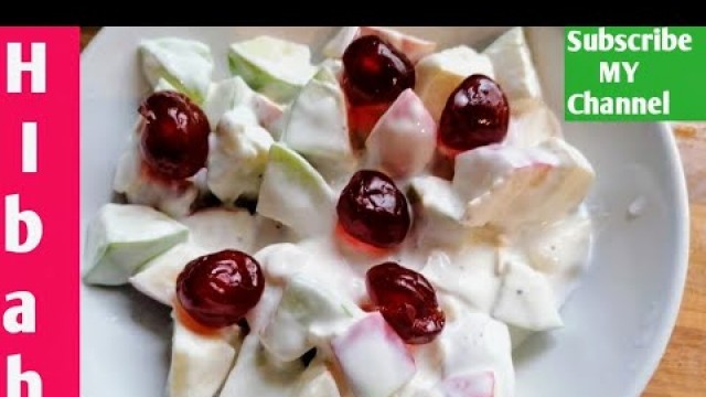 'Apple  Salad Recipe | Easy quick Recipe  healthy food By Hibah Khan Official'