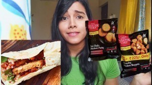 'Easy lockdown / pandemic recipe with me using ITC master chef desi chicken patty'