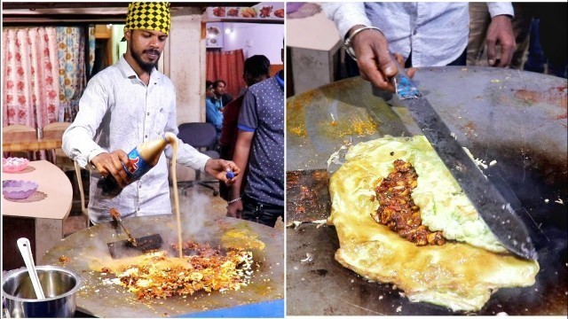 'Bahubali / Biggest Egg Dish Loaded with 42 Eggs  | Egg Street Food | Indian Street Food'