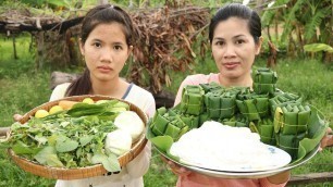 'Awesome Cooking Vegetable W/ Traditional Noodle Delicious -Cook Fish Recipes -  Village Food Factory'