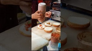 'Desi burger | street food India | #shorts'