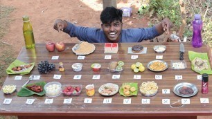 'A to Z Foods Eating Challenge | A முதல் Z வரை இருக்கும் சாப்பாடுகள் | Mr.Suncity Vlog..'