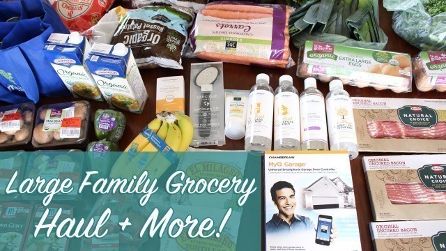 'Large Family Whole Foods Haul | Meijer Haul | Jewel Haul PLUS Beauty Products and Household Items'