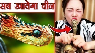 'China में खाया जाता हैं सबसे घिनौना खाना | Most Disgusting Foods Are Eaten In China'