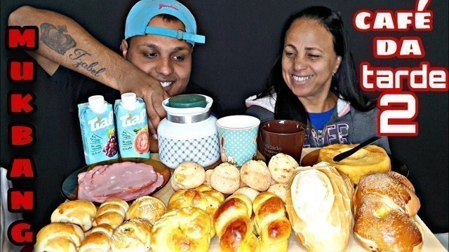 'MUKBANG - CAFÉ DA TARDE PARTE 2 *COM FALAS* COM MINHA MÃE | BRAZILIAN FOOD SHOW #LUCASASMR'