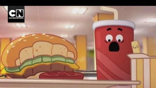 'Lunchroom Warfare | The Amazing World of Gumball | Cartoon Network'