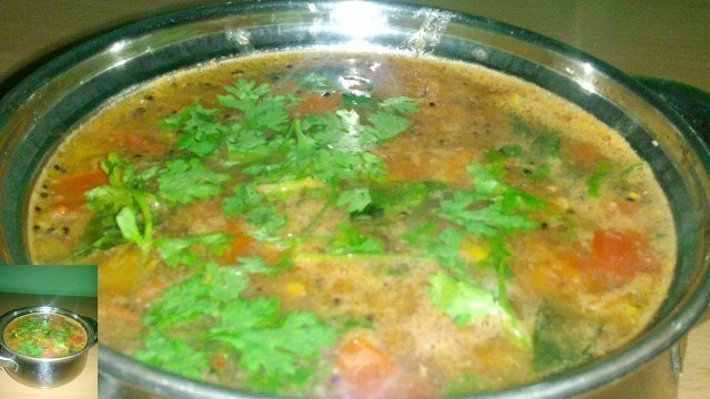 'கொள்ளு ரசம் | Kollu Rasam | Easy & Very Healthy Food | Indian Home Food Recipe'