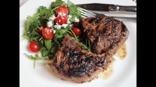 'Grilled Lemon Rosemary Lamb Chops - Easy Yogurt Lamb Marinade Recipe'