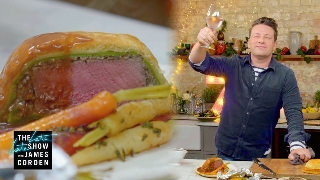 'Jamie Oliver Makes an Ace Beef Wellington'