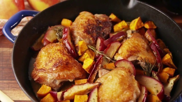 'Healthy Food: Apple Cider Glazed Chicken Thighs Are The Perfect Fall'