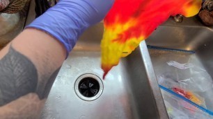 'Part 2: Swirl Onsie Tie Dye + How to do a Vinegar Soak'