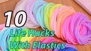 '10 Simple Life Hacks With Elastics - TOPTIP'