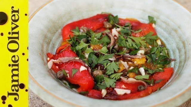 'Gennaro’s Easy Roasted Pepper Salad'