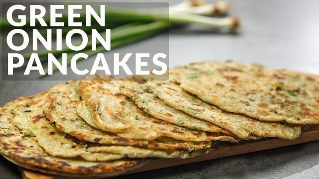 'Chinese Green Onion Pancakes | Food Channel L Recipes'