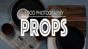 '8 ESSENTIAL Food Photography Props | Cheap & Affordable Photography Props'