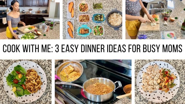 'COOK WITH ME 2020//EASY DINNERS IDEAS FOR BUSY MOMS//MEAL PREP// Jessica Tull'