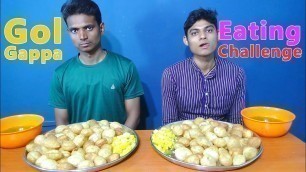 'GolGappa Eating Challenge | Panipuri Eating Competition | Pani Puri | Food Challenge India'