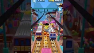 'wow..mantap lah bisa lama..!! koinnya banyak banget..!! || Subway Surfers Bali'