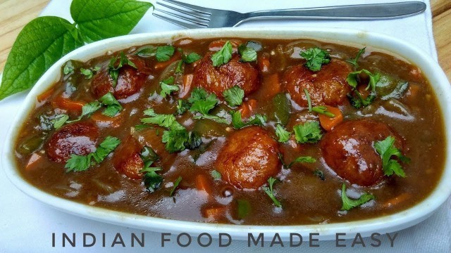 'Chings Manchurian Recipe in Hindi by Indian Food Made Easy | Chings Secret | Chings Masala'