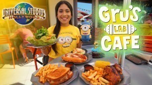 'Eat like A Minion at The Gru\'s Lab Cafe in Universal Studios Hollywood!'