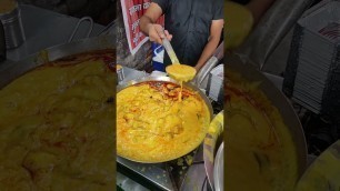 'Unique Kadhi Chawal in Ghaziabad || Indian Street Food'