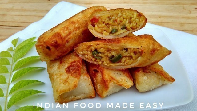 'Maggi Wrap - Recipe in Hindi - by Indian Food Made Easy - Maggi se Kya Kya Banta Hai'